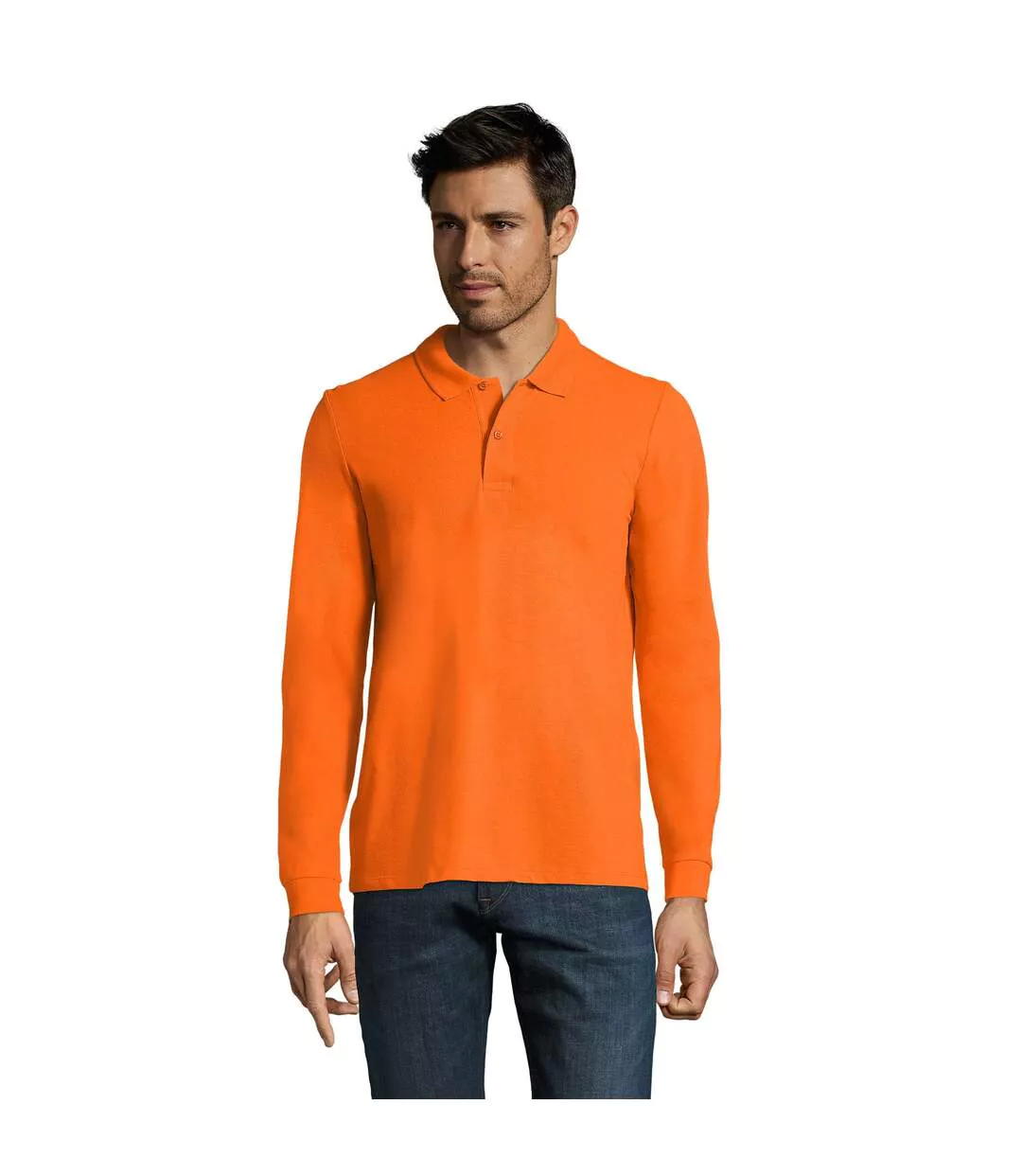 Polo Perfect Homme Orange SOLS-1