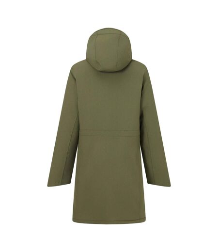 Veste Imperméable Taline Femme Kaki Foncé Regatta