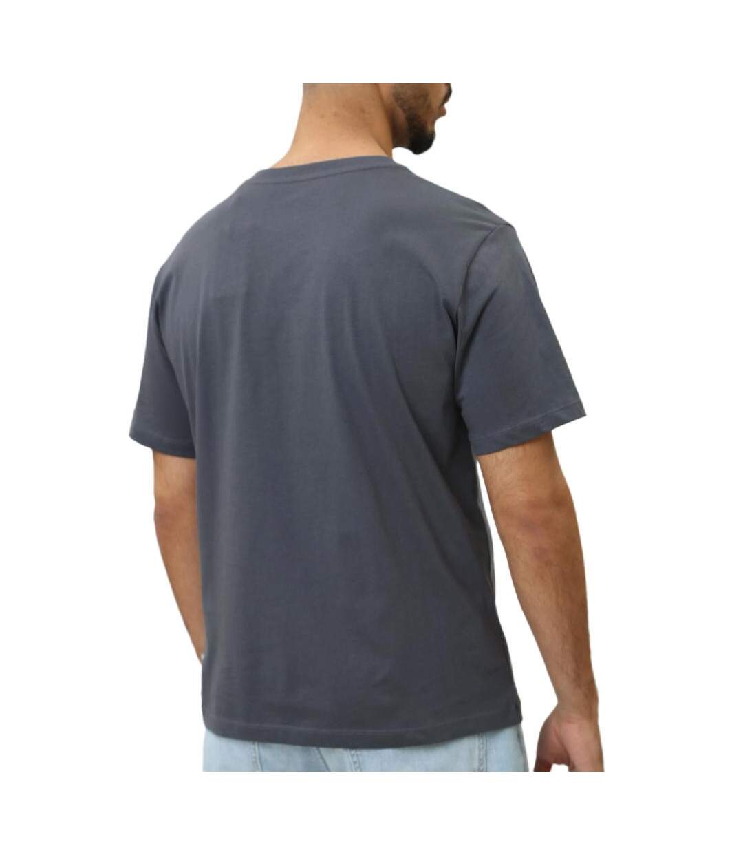 T-shirt gris homme pepe jeans clifton - l-3