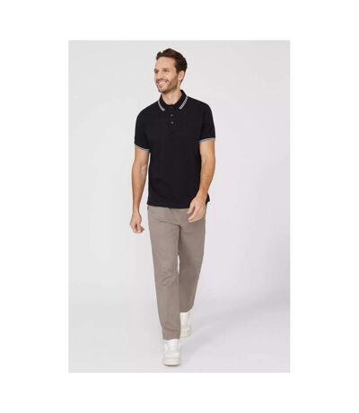 Polo Homme Noir Maine