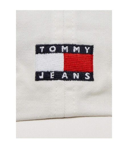 Casquette De Baseball Motif/style Logo Et Drapeau Femme Blanc Tommy Jeans