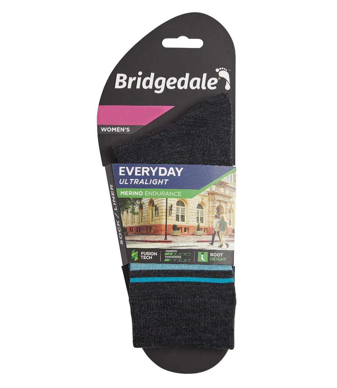 Bridgedale - Womens Liner Base Layer Merino Socks