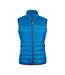 Womens/ladies Expedition Gilet Ocean Blue Printer-1
