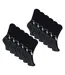 12 Pack Mens Bamboo Crew Grip Socks | Reinforced Heel & Toe Soft Non Slip Socks-1