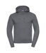 Sweat à capuche authentic homme gris foncé Russell