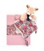 Doudou hochet polyester collection BOH'AIME Faon