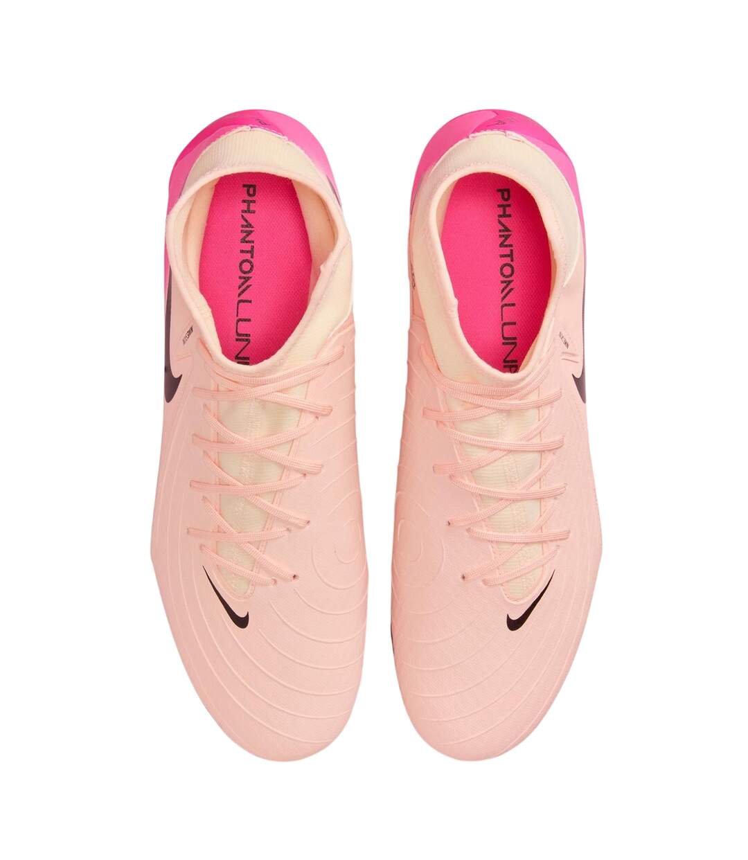 Chaussures De Foot Pour Terrain Ferme Phantom Luna Academy Homme Orange Rose Nike-4