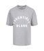 T-shirt Femme Gris Chiné Chiné Blank Essentials-1