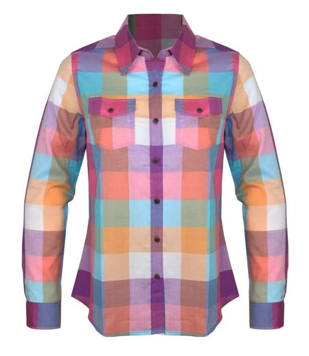 Chemisier Femme 100% Coton Landry1 Détails Boutons Bois