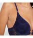 Soutien-gorge ampliforme coques moulées bleu marine Alixa