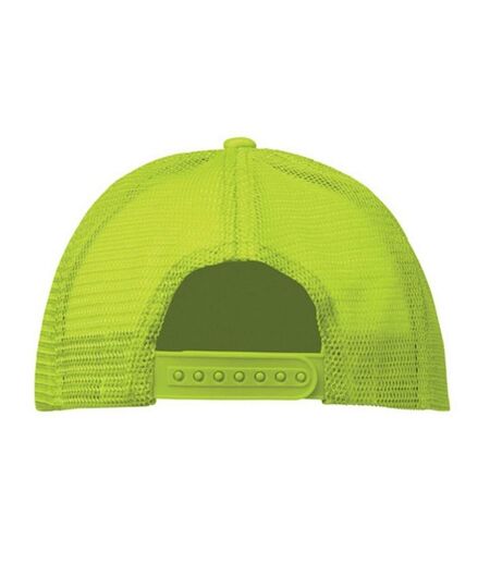 Casquette Trucker Bubble Blanc Jaune Néon MidOcean