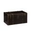 Lot de 3 Malles de Rangement British 80cm Marron-4