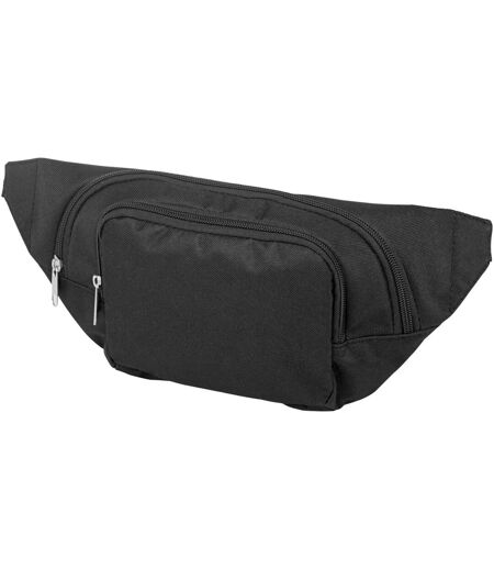 Bullet Santander Waist Pouch (Solid Black) (11.6 x 2.2 x 5.5 inches)