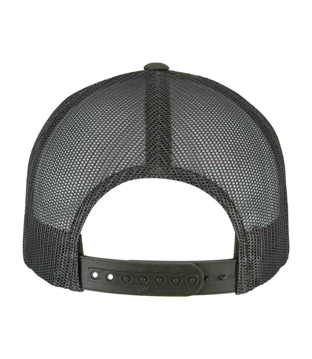 Casquette trucker marron / marron grisâtre Flexfit-2