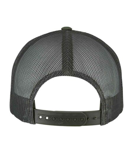 Casquette trucker marron / marron grisâtre Flexfit