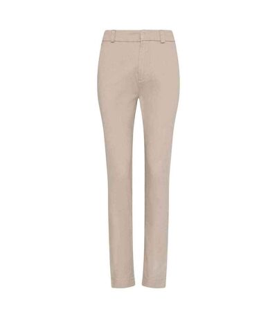 Womens/ladies lily skinny chinos stone So Denim