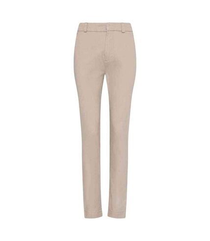 Womens/ladies lily skinny chinos stone So Denim