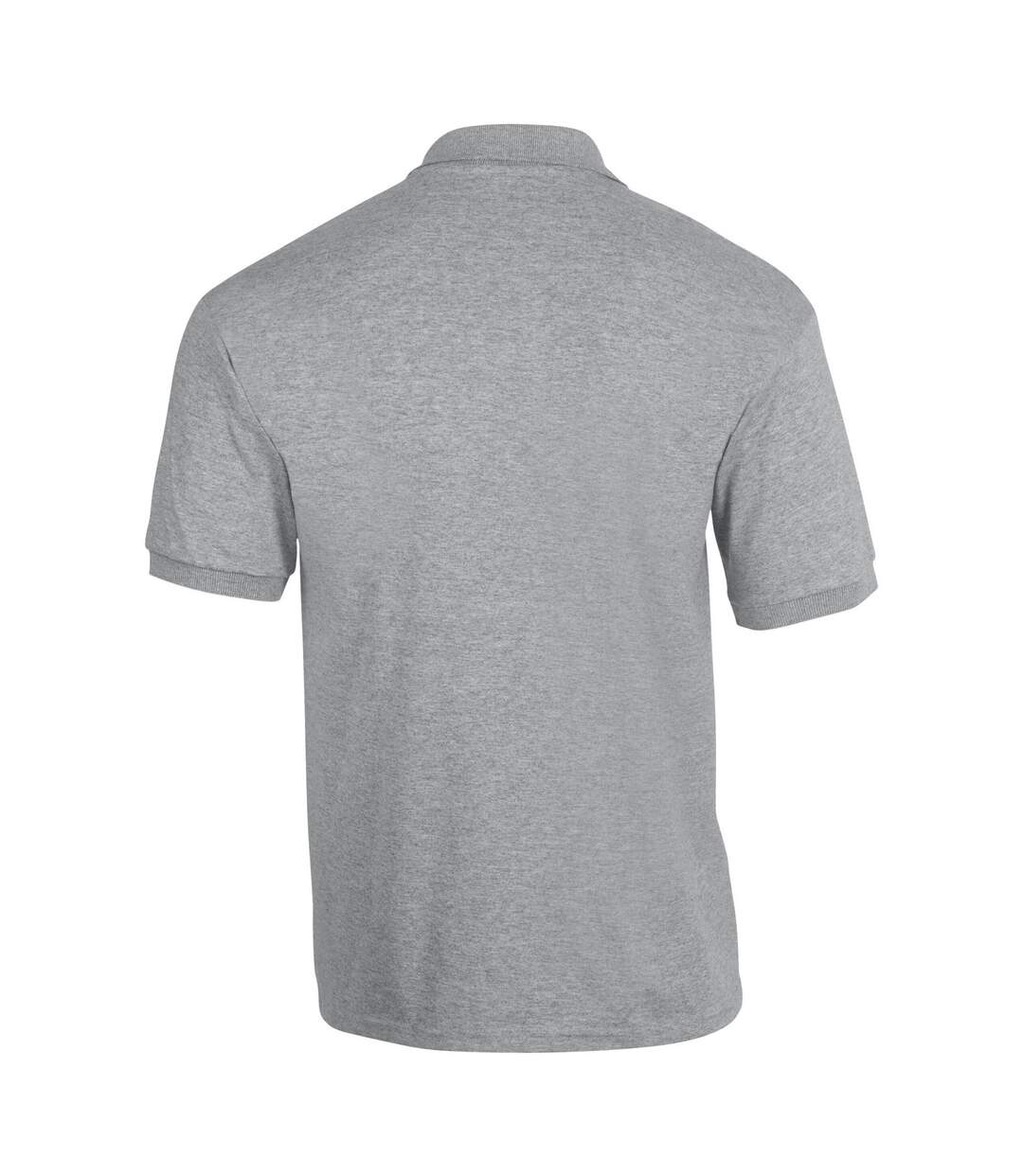 Unisex Adult Dryblend Jersey Polo Shirt Sports Grey Gildan-2