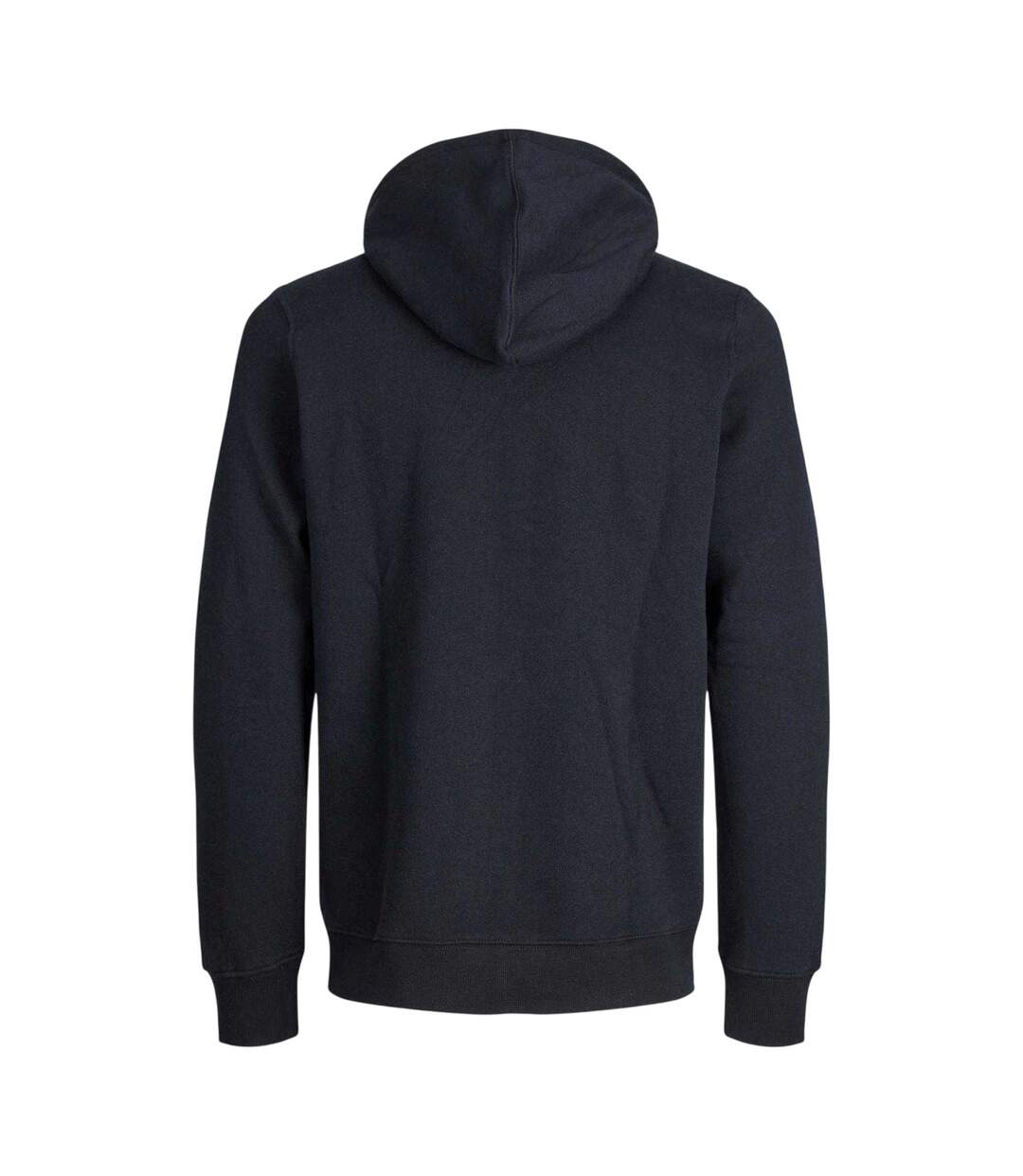 Mens Bradley Full Zip Hoodie Black Jack And Jones-3
