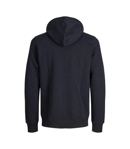 Mens Bradley Full Zip Hoodie Black Jack And Jones