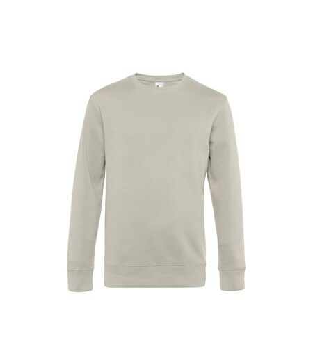 Pull À Col Ras Du Cou King Pour Hommes Gris B&C