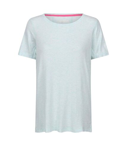 T-shirt ballyton femme turquoise délavé Regatta