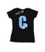 Disney Femme/Les femmes Alphabet C Is For Cinderella - T-shirt en coton (Noir) - UTBI36955-1