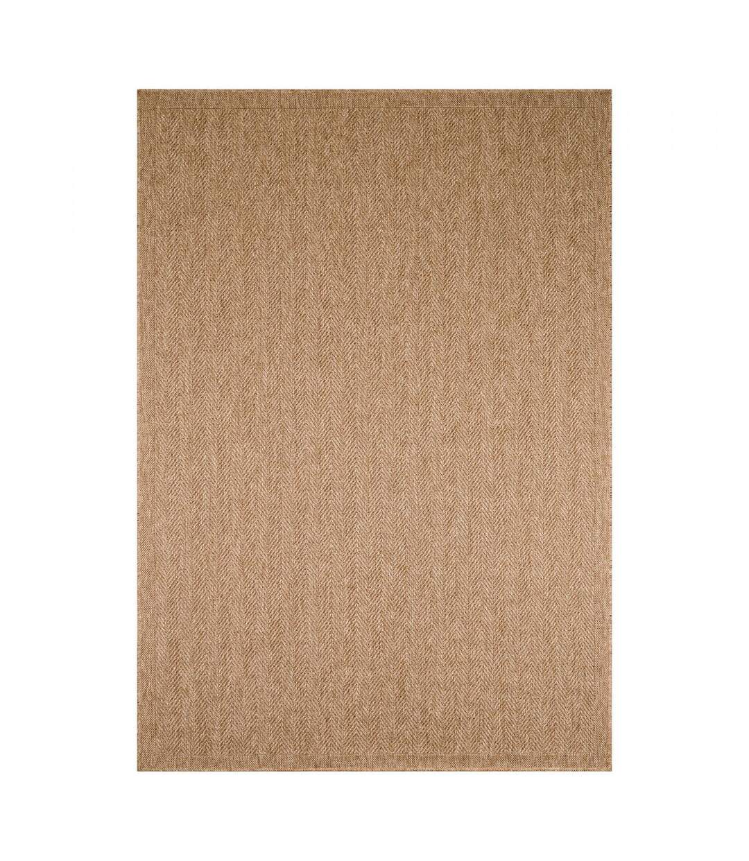 Tapis extérieur tissé kilim rond JUTE ART 4-1