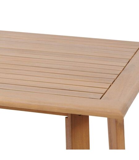 Table de jardin haute Tiwi en acacia - 4 Places