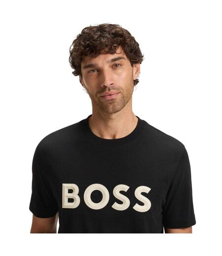 T-shirt Iconic Homme Noir Boss