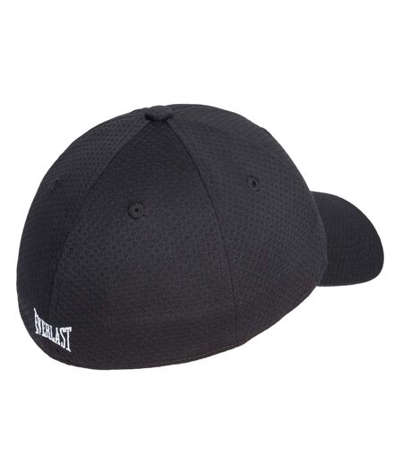 Unisex Adult Embroidered Logo Mesh Cap Black Everlast