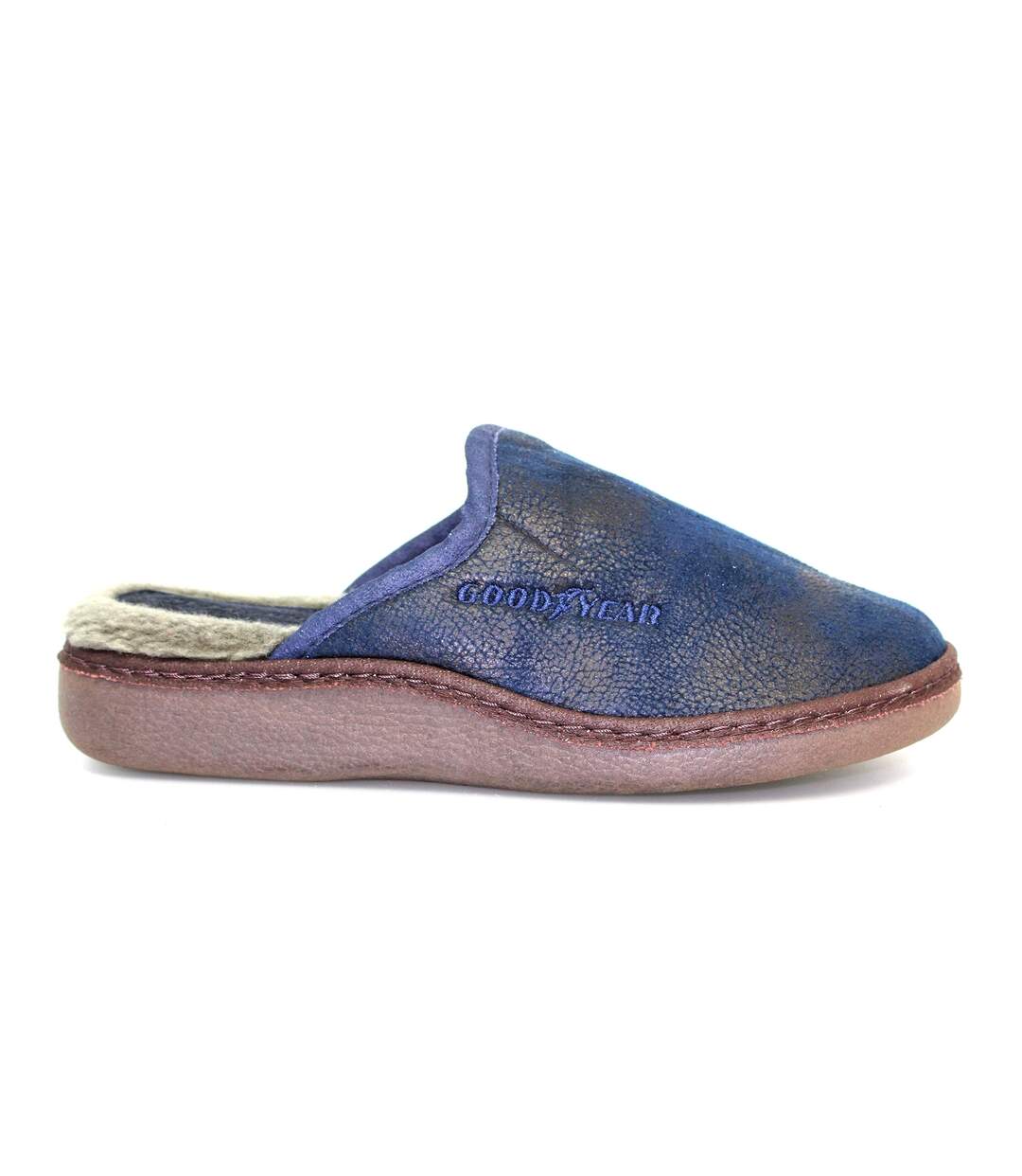 Chaussons glen homme bleu Goodyear