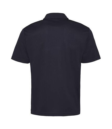 AWDis Just Cool Mens Plain Sports Polo Shirt (French Navy) - UTRW691
