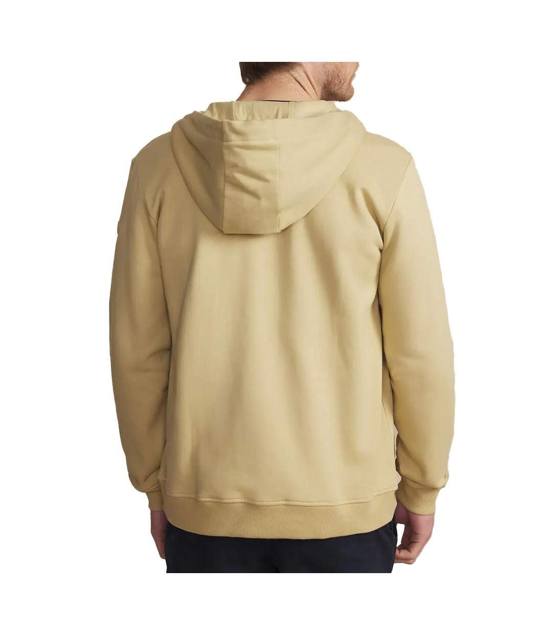 Sweat zippé beige homme tbs julinzip-2