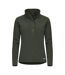 Womens/ladies hunts point fleece jacket ivy green Cutter & Buck-1