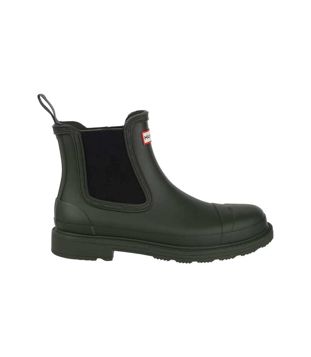 Bottines Chelsea Commando Femme Vert Kaki Foncé Hunter-3