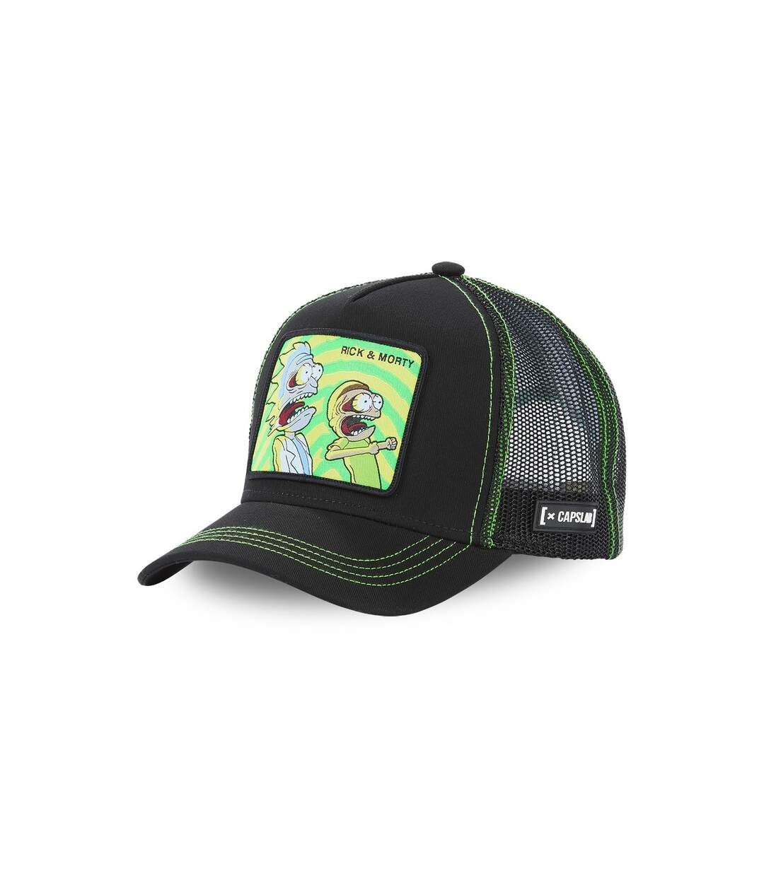 Casquette trucker Rick et Morty Psy Capslab-1