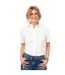 Blouse Manches Courtes Femme Blanc Marvelis-1