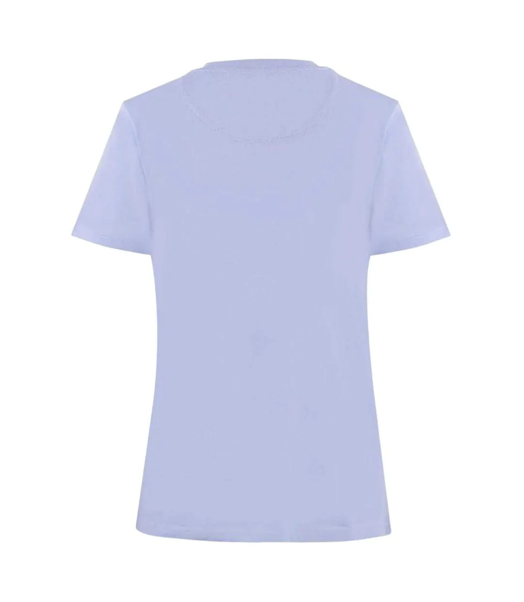 Mens Chest Logo Crew Neck T-shirt Pastel Blue Pretty Green-2