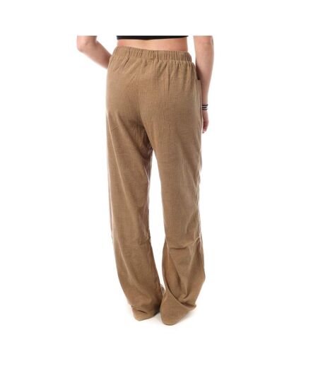 Pantalon fluide camel femme monday premium d10001 - m
