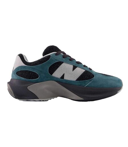 Mens Wrpd Runner Leather Flat Trainers Green New Balance