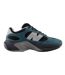 Mens Wrpd Runner Leather Flat Trainers Green New Balance-1