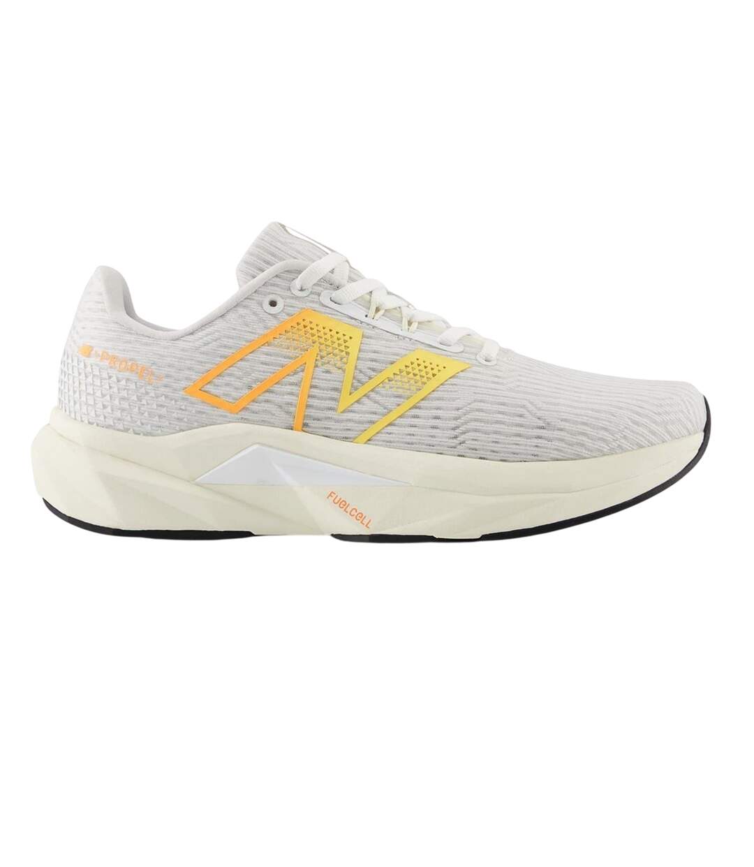 Baskets Fuelcell Propel V5 Femme Blanc Orange New Balance-1