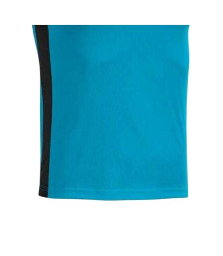 Mens Record Ii Tank Top Black Blue Joma