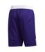 Short De Basket Motif/style Logo Homme Violet Blanc Adidas-2