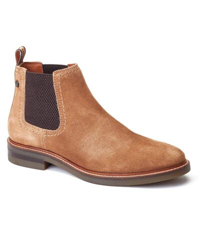 Bottines Chelsea Portland Homme Rouge Orangé Base London