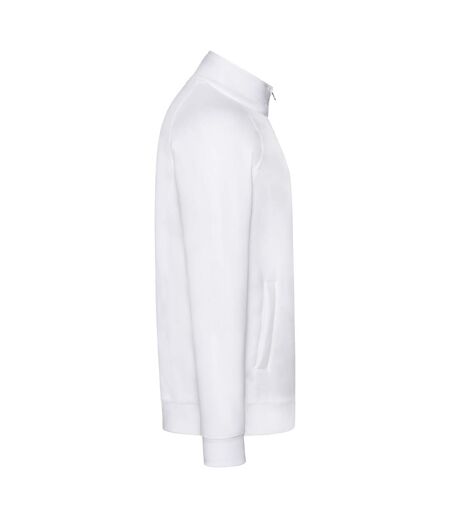 Unisex Adult Premium Plain Jacket White Fruit Of The Loom