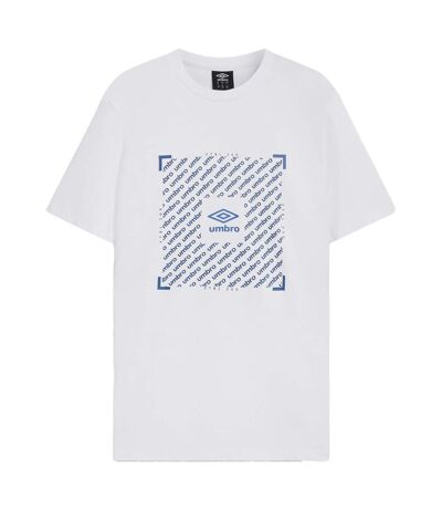 Mens ftbl graphic t-shirt brilliant white Umbro