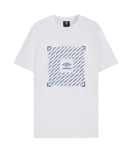 Mens ftbl graphic t-shirt brilliant white Umbro