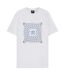 Mens ftbl graphic t-shirt brilliant white Umbro-1